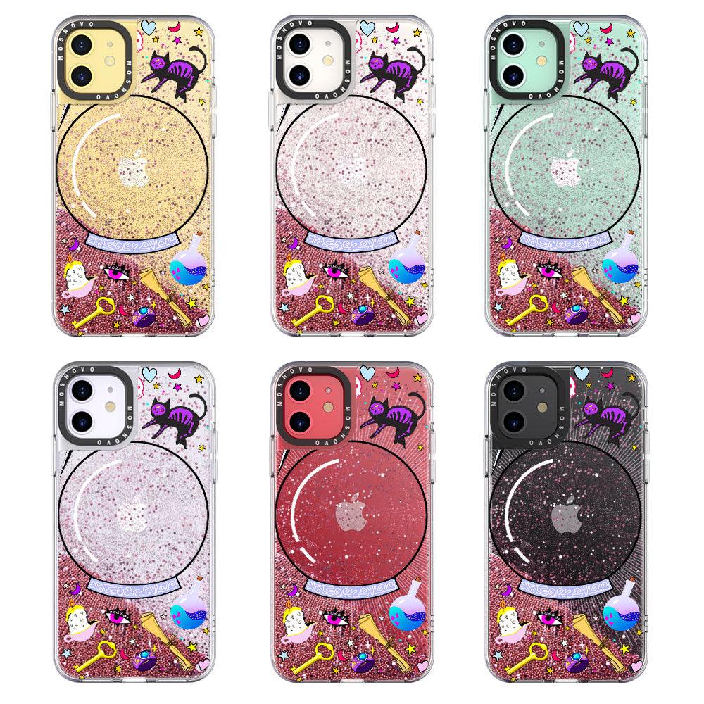 Wizardry Glitter Phone Case - iPhone 11 Case - MOSNOVO