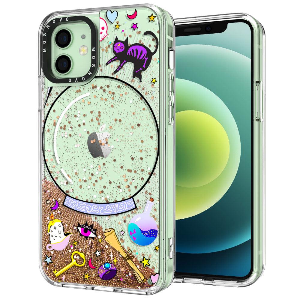 Wizardry Glitter Phone Case - iPhone 12 Case - MOSNOVO