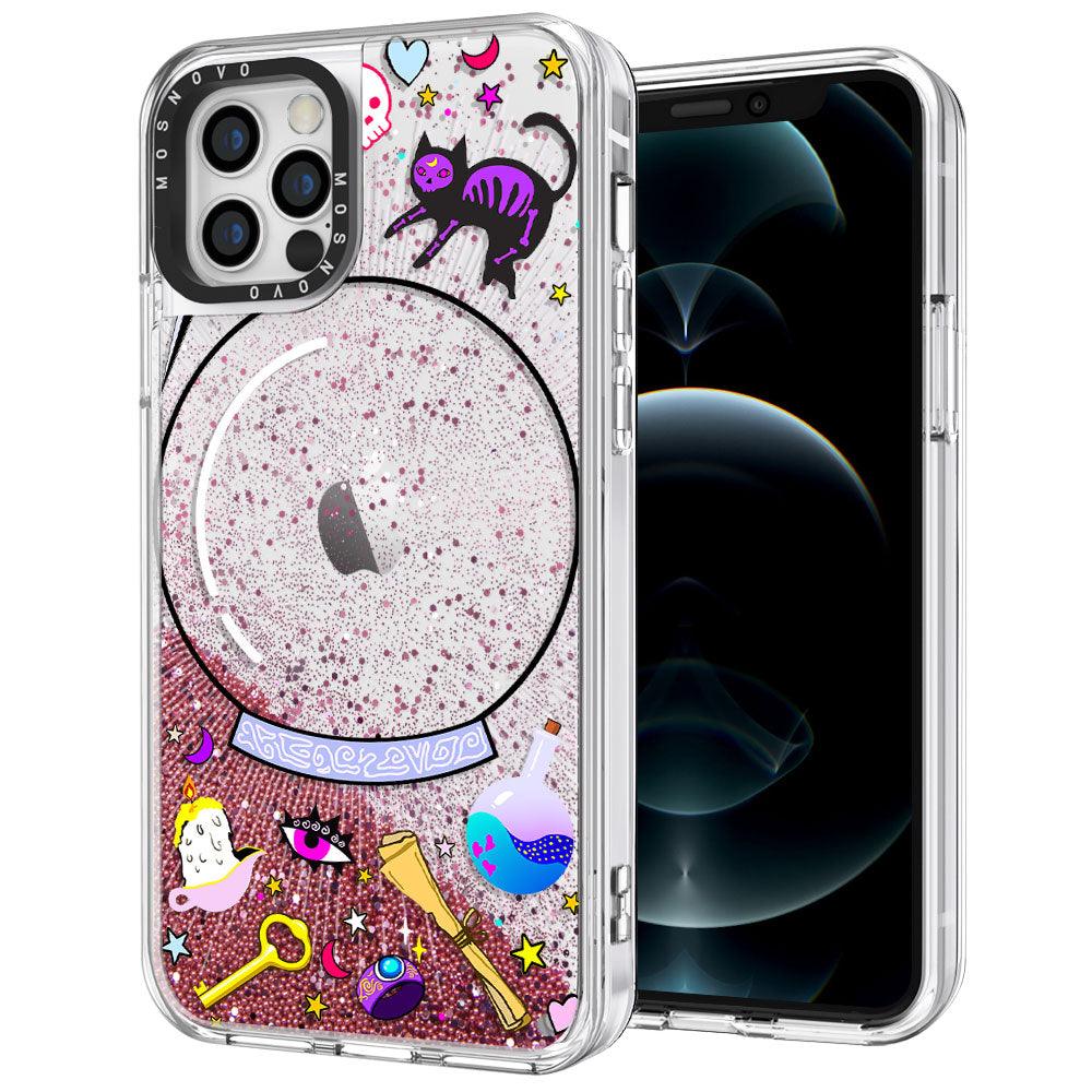 Wizardry Glitter Phone Case - iPhone 12 Pro Max Case - MOSNOVO