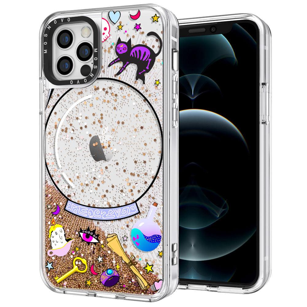 Wizardry Glitter Phone Case - iPhone 12 Pro Max Case - MOSNOVO