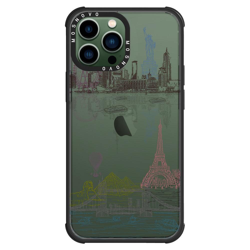 The World City Phone Case - iPhone 13 Pro Max Case - MOSNOVO