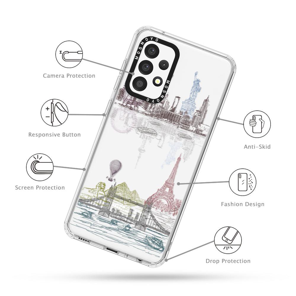 World Landscape Phone Case - Samsung Galaxy A52 & A52s Case - MOSNOVO