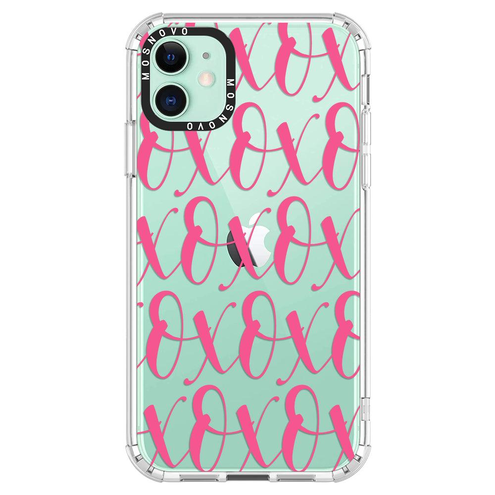 XOXO Phone Case - iPhone 11 Case - MOSNOVO
