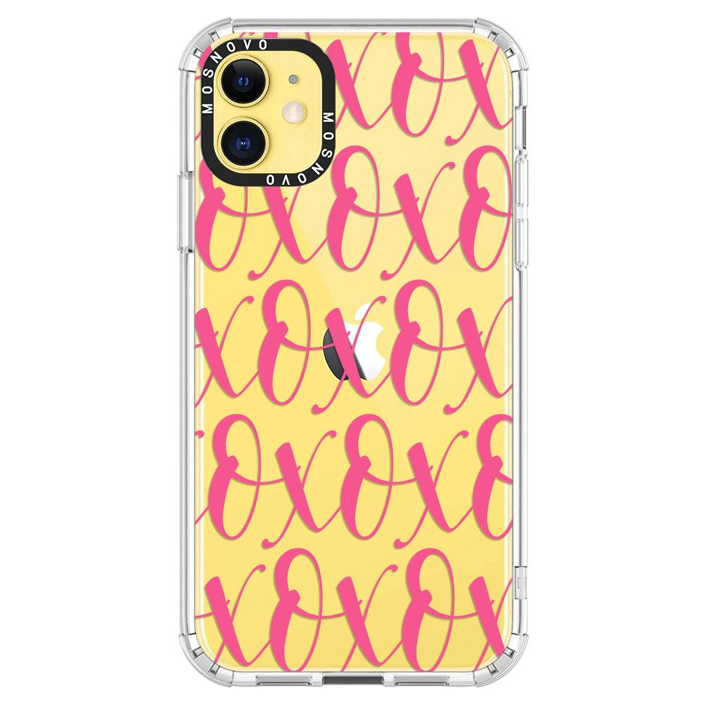 XOXO Phone Case - iPhone 11 Case - MOSNOVO