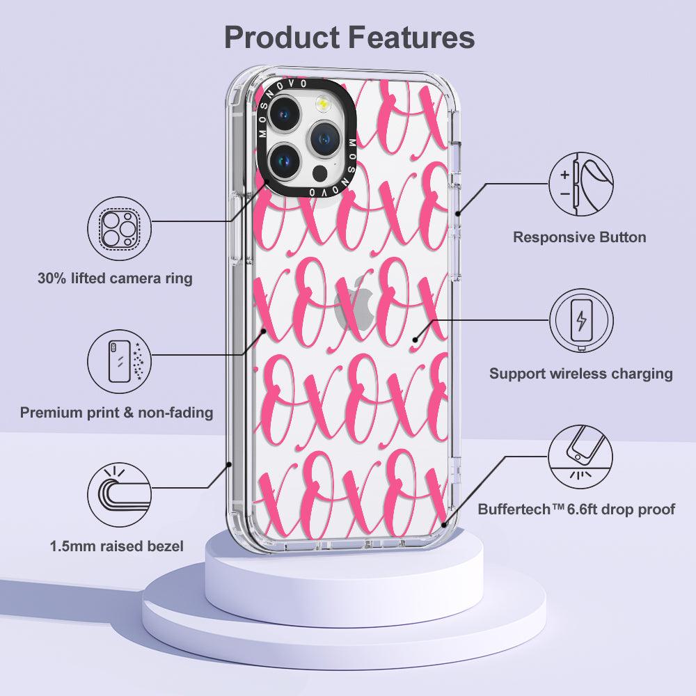 XOXO Phone Case - iPhone 12 Pro Case - MOSNOVO