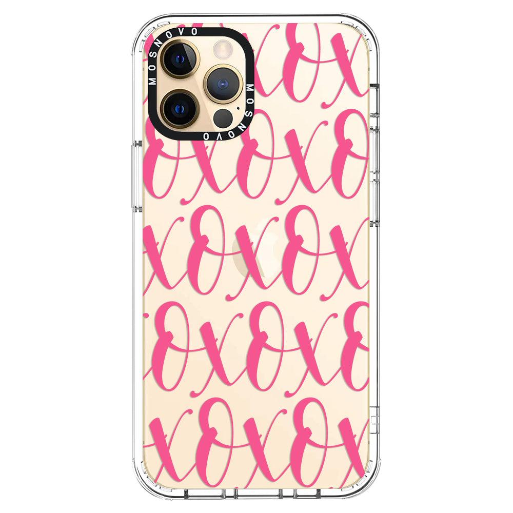 XOXO Phone Case - iPhone 12 Pro Max Case - MOSNOVO