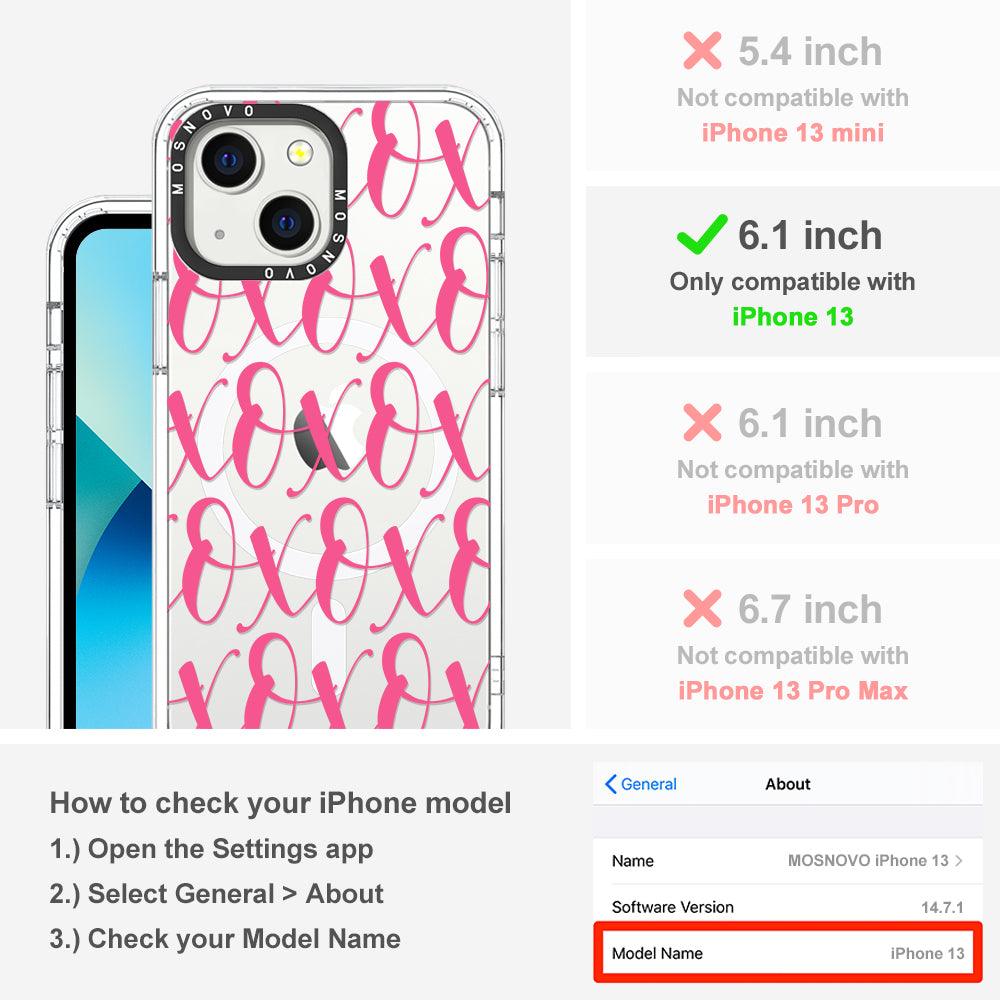 XOXO Phone Case - iPhone 13 Case - MOSNOVO