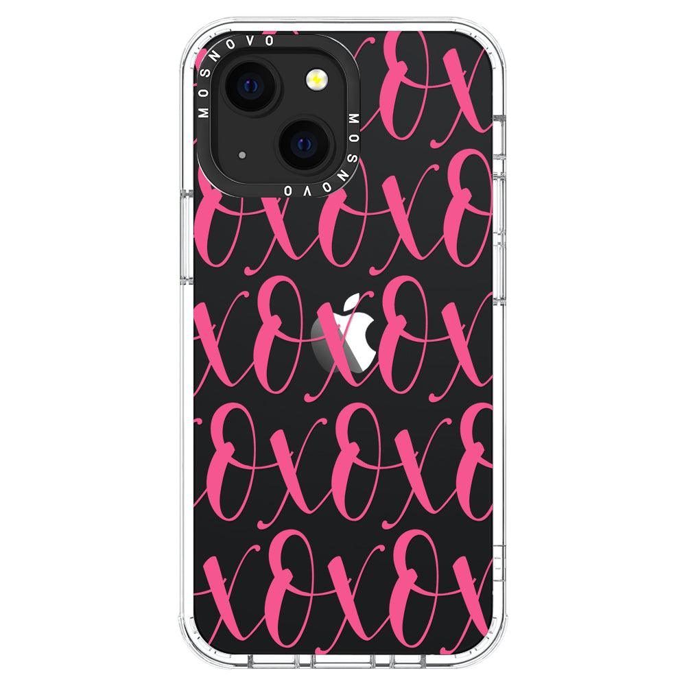 XOXO Phone Case - iPhone 13 Mini Case - MOSNOVO