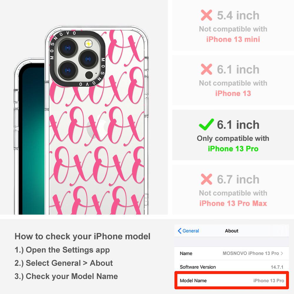 XOXO Phone Case - iPhone 13 Pro Case - MOSNOVO