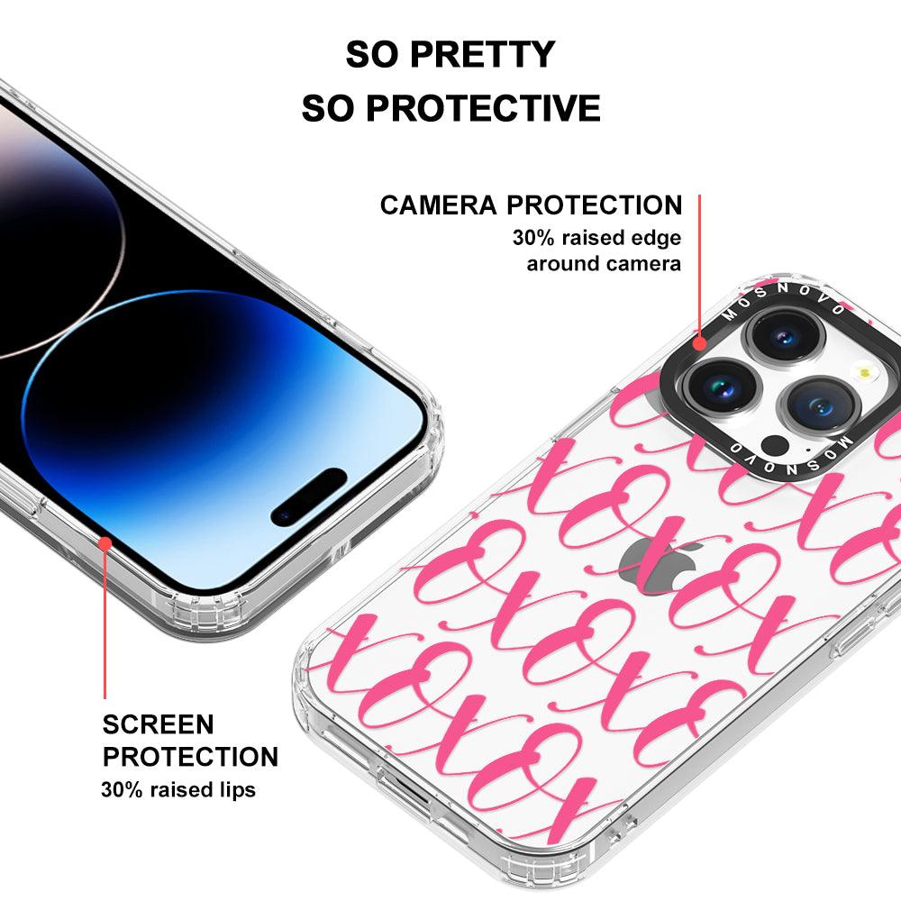 XOXO Phone Case - iPhone 14 Pro Case - MOSNOVO
