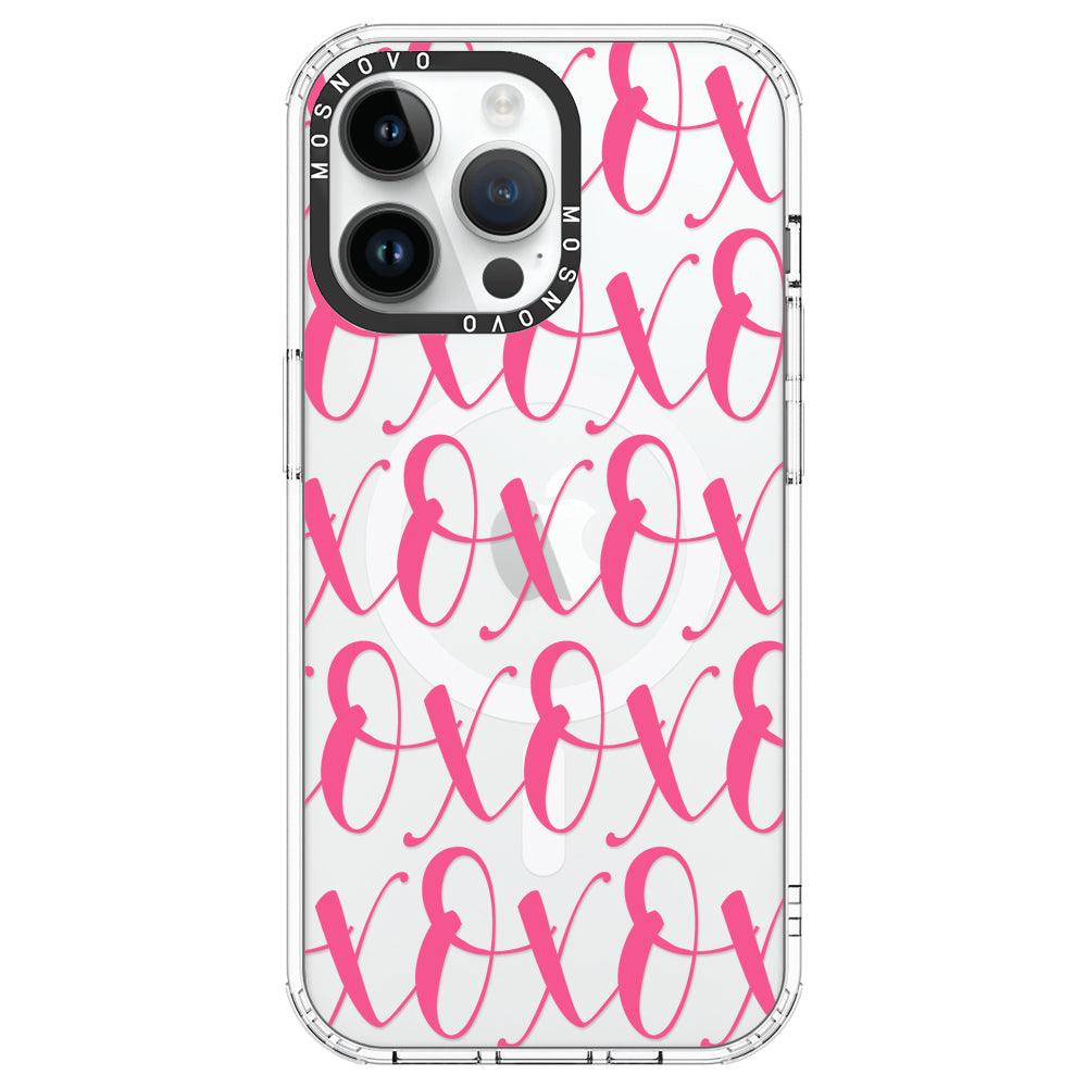 XOXO Phone Case - iPhone 14 Pro Max Case - MOSNOVO