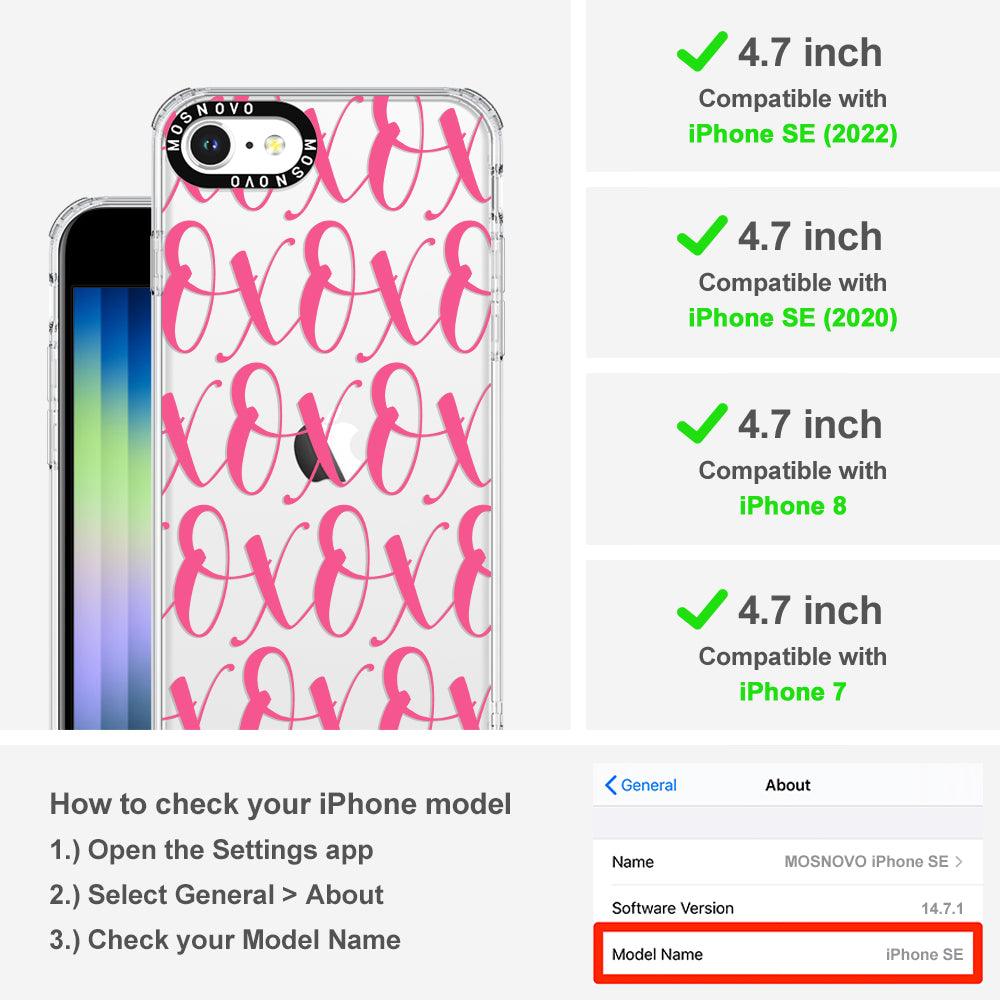 XOXO Phone Case - iPhone 7 Case - MOSNOVO