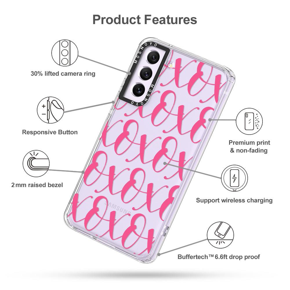XOXO Phone Case - Samsung Galaxy S21 FE Case - MOSNOVO