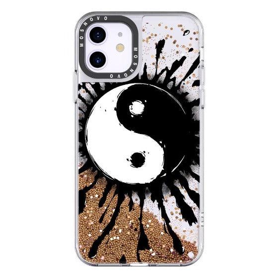 Yin Yang Glitter Phone Case - iPhone 11 Case - MOSNOVO