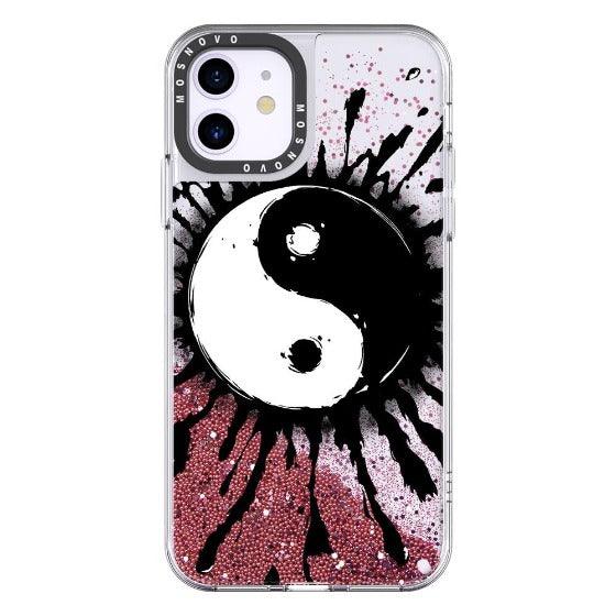 Yin Yang Glitter Phone Case - iPhone 11 Case - MOSNOVO