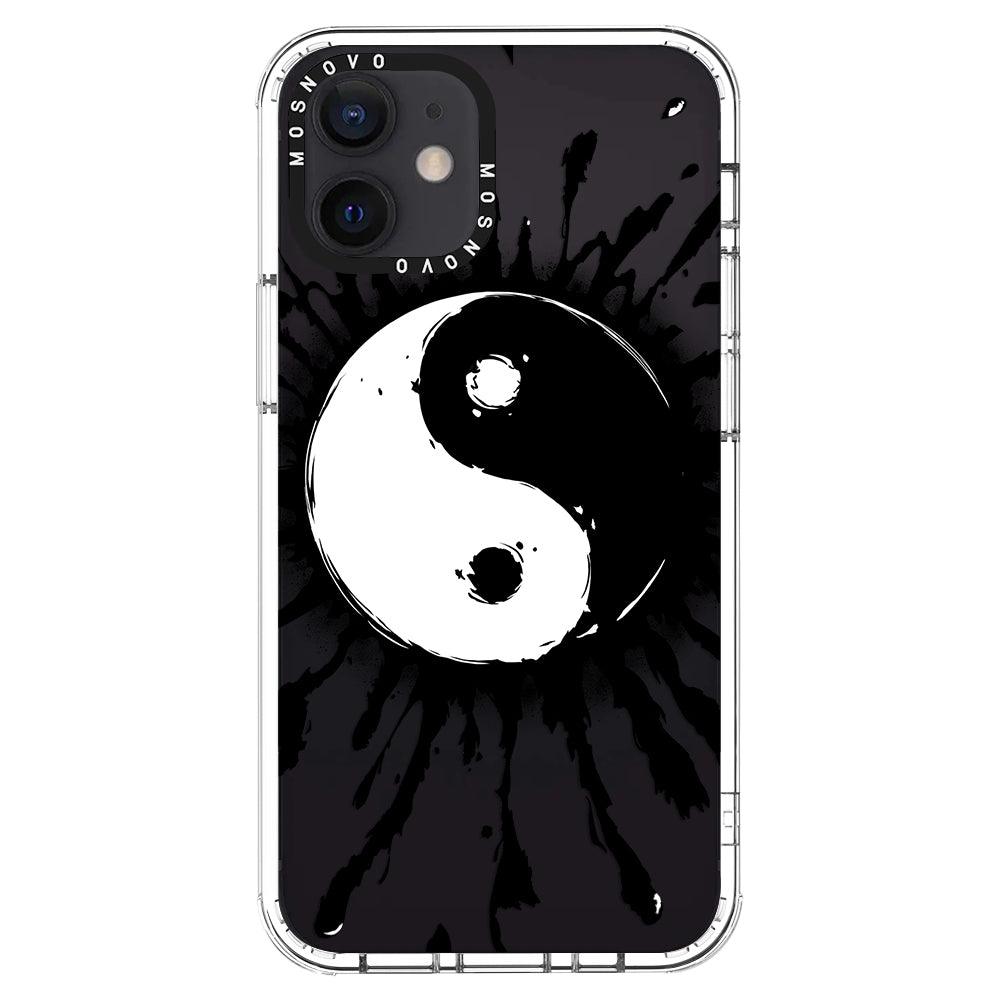 Ying Yang Phone Case - iPhone 12 Mini Case - MOSNOVO