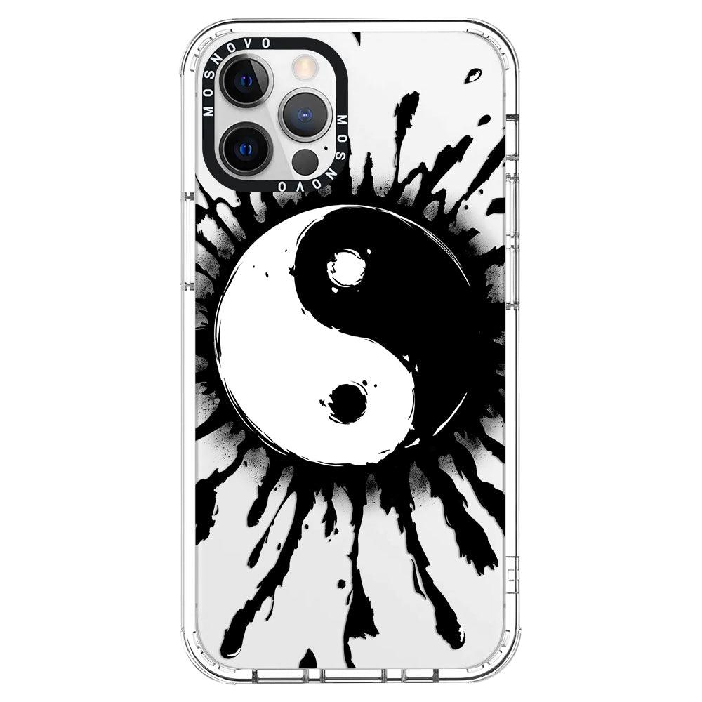 Ying Yang Phone Case - iPhone 12 Pro Max Case - MOSNOVO