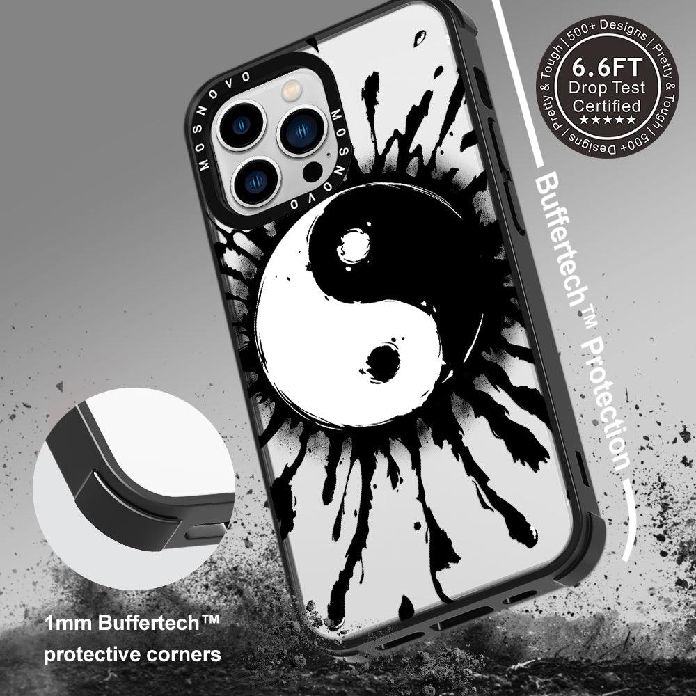 Ying Yang Phone Case - iPhone 13 Pro Case - MOSNOVO