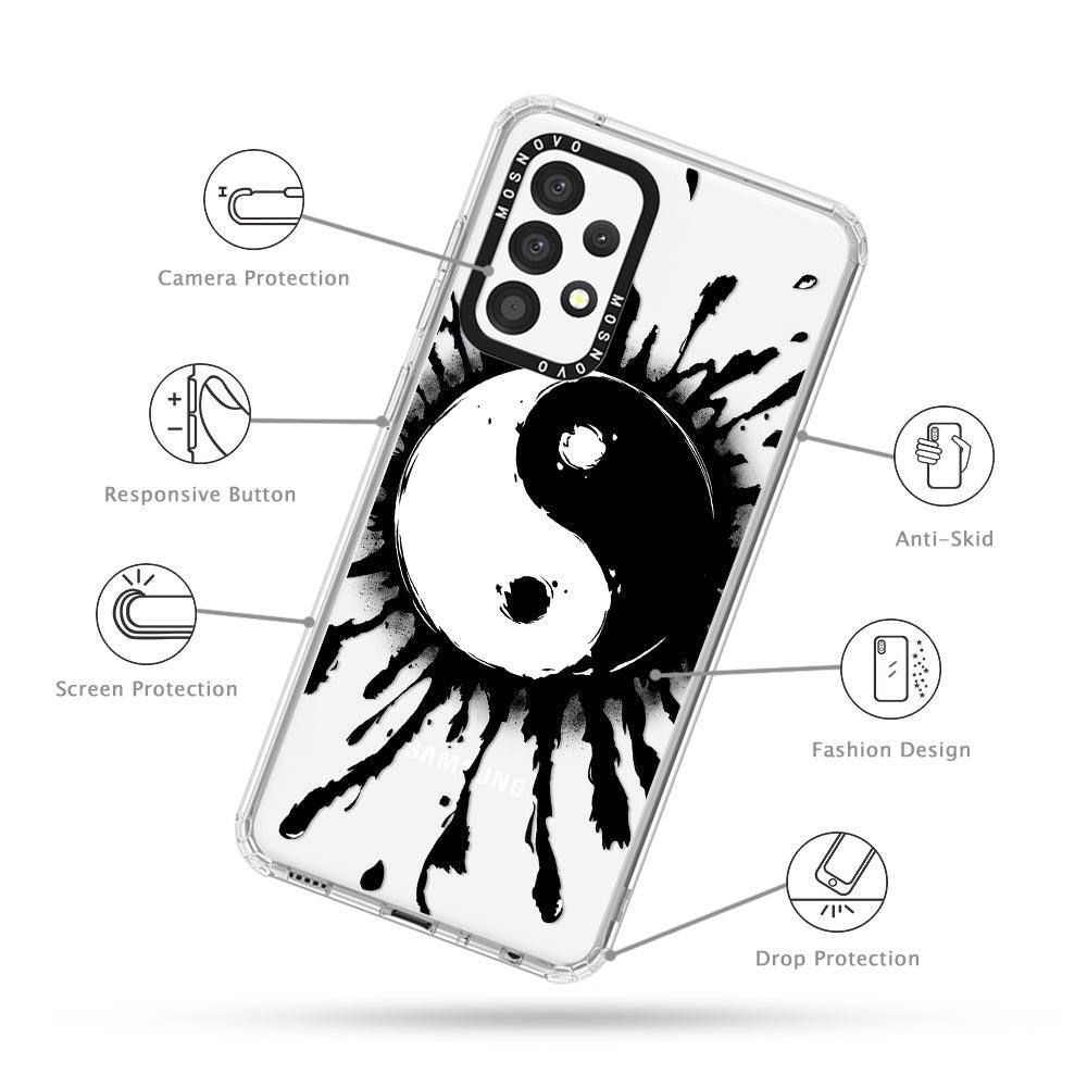 Ying Yang Phone Case - Samsung Galaxy A52 & A52s Case - MOSNOVO