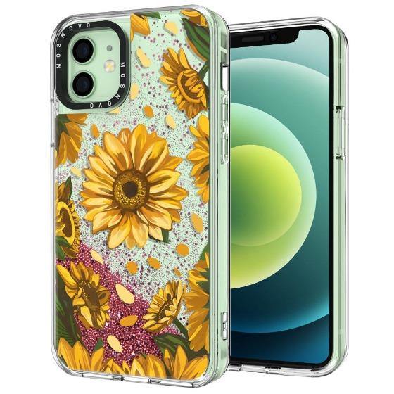 You Are My Sunshine Glitter Phone Case - iPhone 12 Case - MOSNOVO