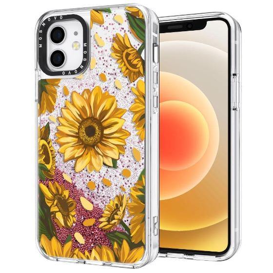 You Are My Sunshine Glitter Phone Case - iPhone 12 Case - MOSNOVO