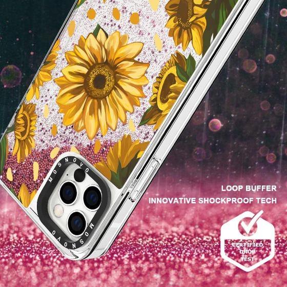 You Are My Sunshine Glitter Phone Case - iPhone 12 Pro Max Case - MOSNOVO