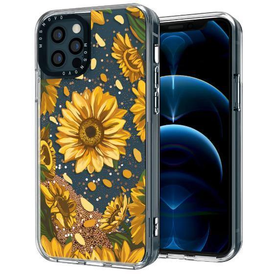 You Are My Sunshine Glitter Phone Case - iPhone 12 Pro Max Case - MOSNOVO