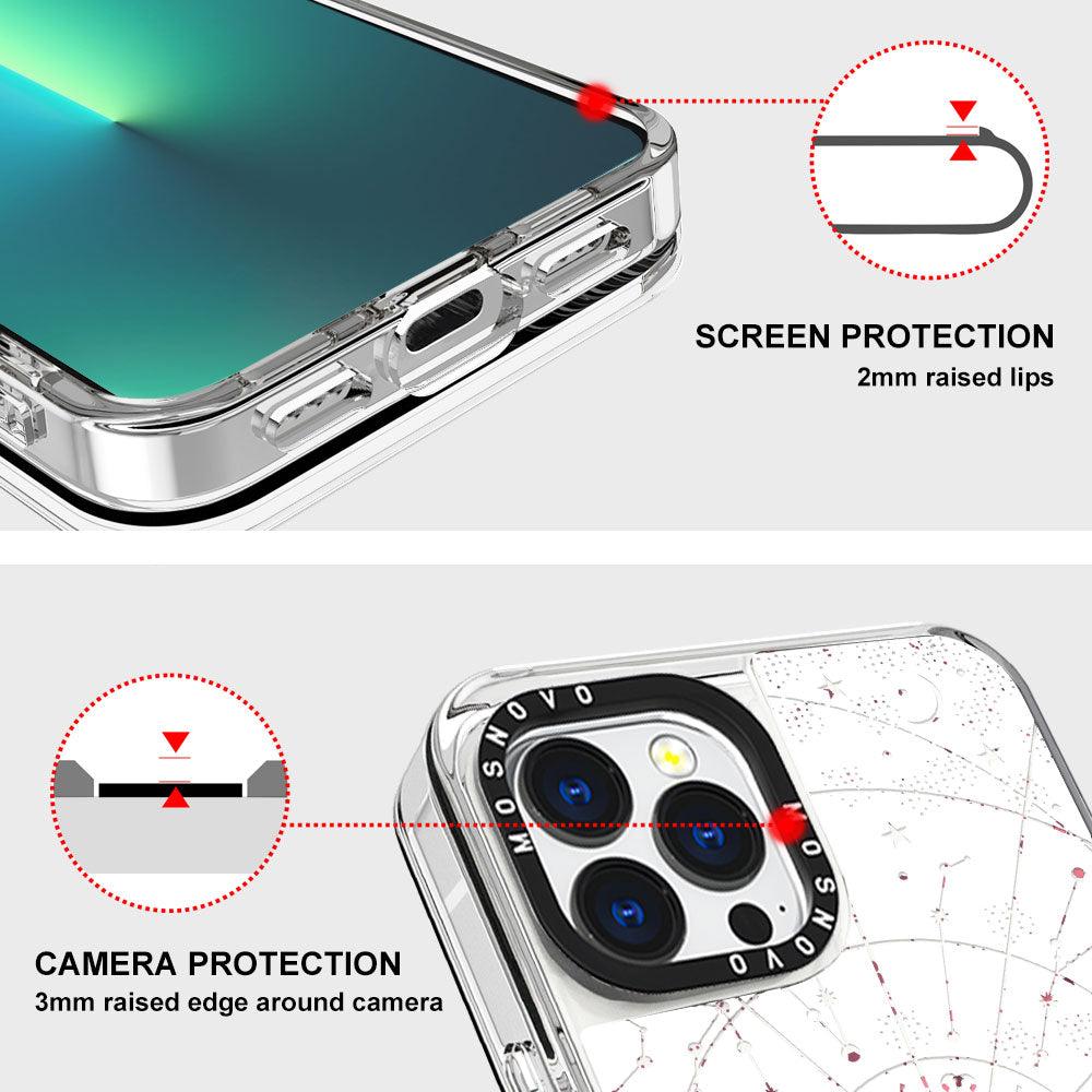 Zodiac Glitter Phone Case - iPhone 13 Pro Max Case - MOSNOVO