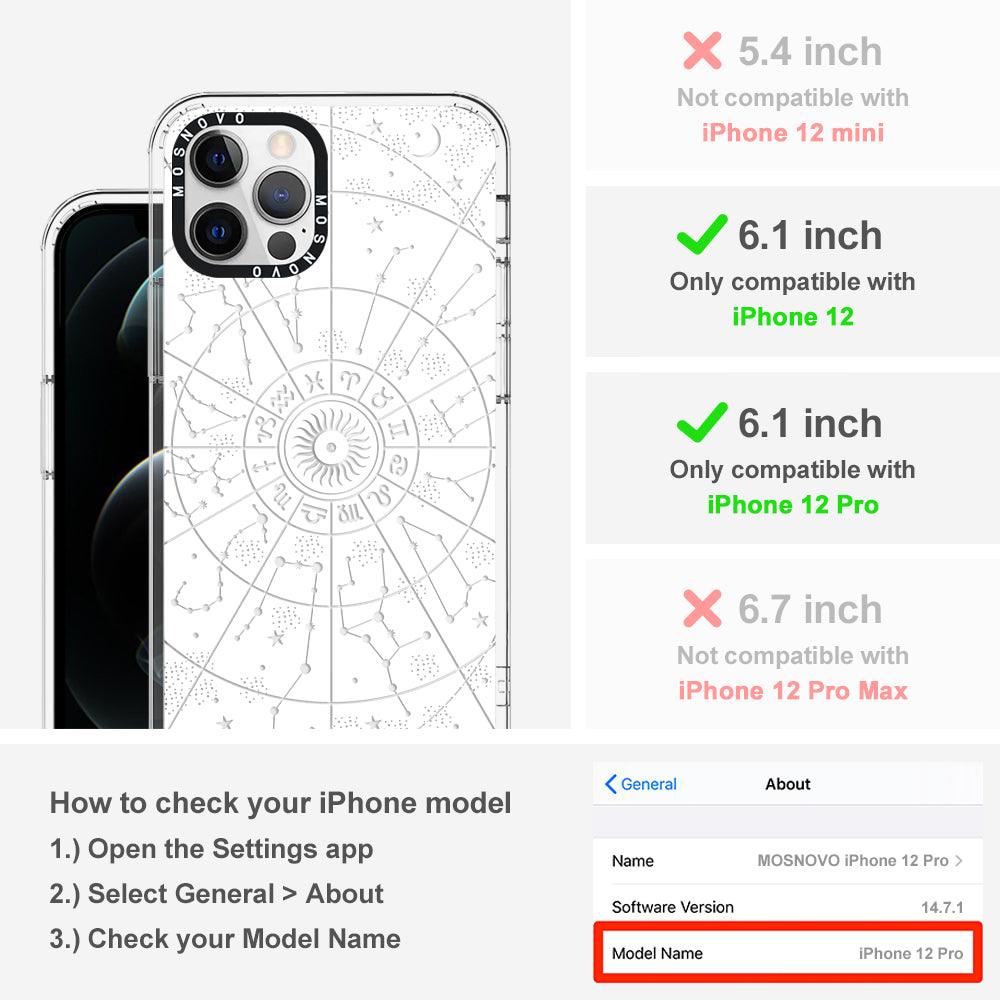 Zodiac Phone Case - iPhone 12 Pro Case - MOSNOVO