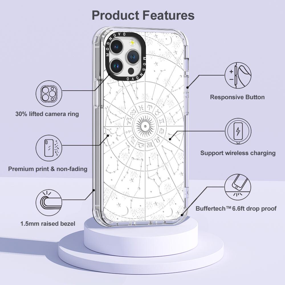 Zodiac Phone Case - iPhone 12 Pro Max Case - MOSNOVO