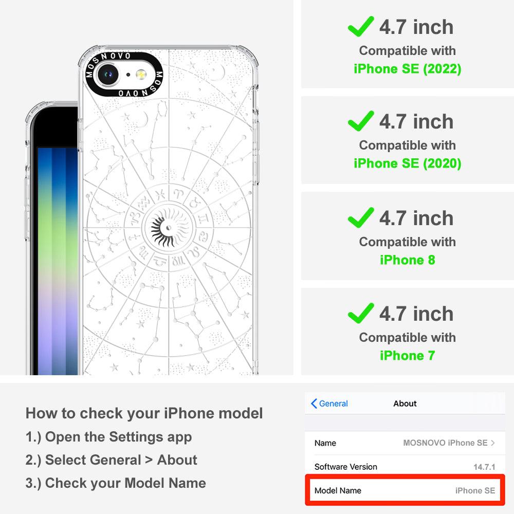 Zodiac Phone Case - iPhone SE 2022 Case - MOSNOVO