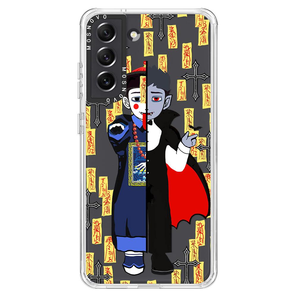 Zombie Vs Vampire Phone Case - Samsung Galaxy S21 FE Case - MOSNOVO