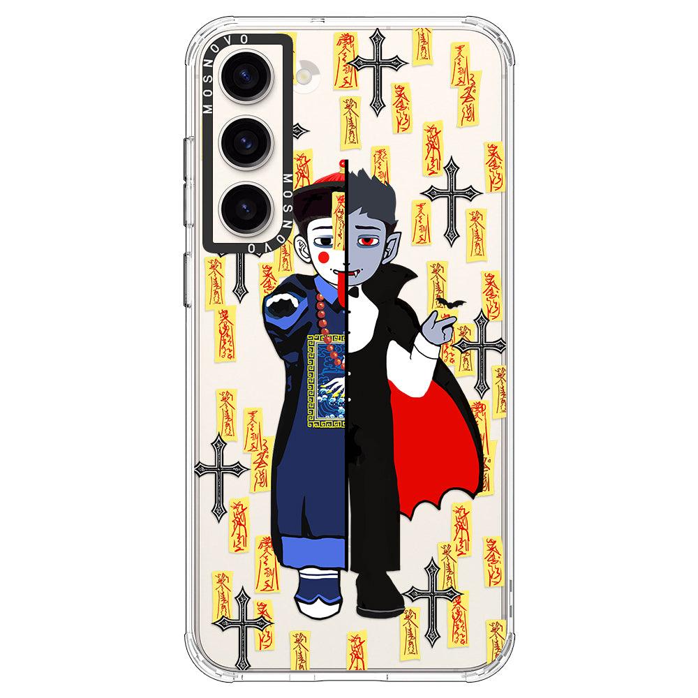 Zombie Vs Vampire Phone Case - Samsung Galaxy S23 Plus Case - MOSNOVO