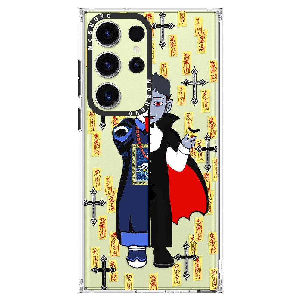Zombie Vs Vampire Phone Case - Samsung Galaxy S23 Ultra Case - MOSNOVO